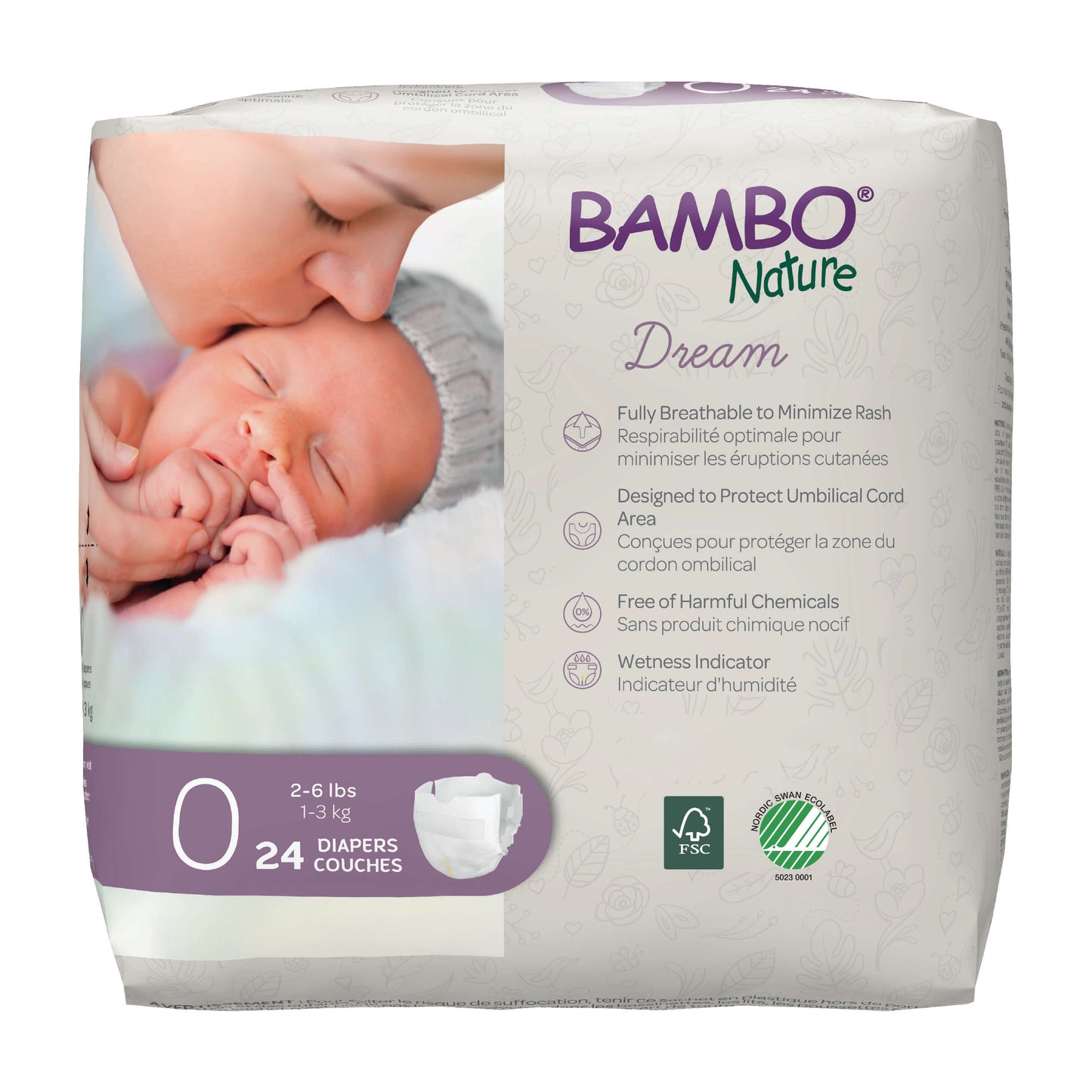 Hypoallergenic, Skin Safe, Eco-Labeled Diapers